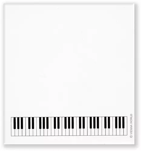 Muistilaput piano - Musiikkiaiheiset Lahjatavarat - 1060 - 1