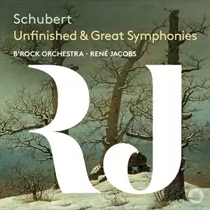 Rene Jacobs, B'Rock Orchestra - Franz Schubert: Unfinished & Great Symphonies - Classical CD - 830 - 1