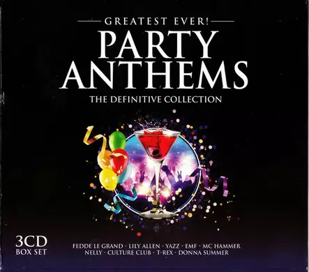 Various – Greatest Ever! Party Anthems (The Definitive Collection) KÄYTETTY CD - Käytetyt - 2540 - 1