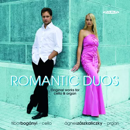 Boganyi, Tibor / Zaszkaliczky, Agnes : Romantic duos; Original Works for cello & organ - Klassinen CD - 40 - 1