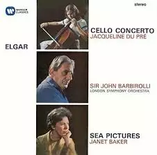 Jacqueline du Pre, Janet Baker- Edward Elgar: Cockaigne, Sello konsertto, Merikuvia - Klassinen CD - 2380 - 1