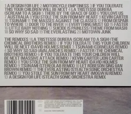 Manic Street Preachers: Forever Delayed - The Greatest Hits - Special edition (KÄYTETTY 2 x CD) - Käytetyt - 2810 - 2