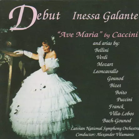 Inessa Galante, Latvian National Symphony Orchestra, Alexander Vilumanis - Debut (KÄYTETTY CD) - Klassinen - 2620 - 1