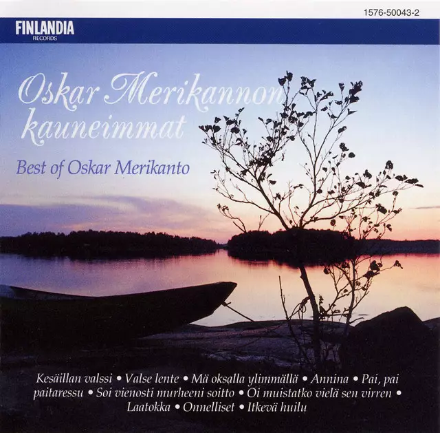 Oskar Merikannon kauneimmat (KÄYTETTY CD) - Käytetyt - 2151 - 1