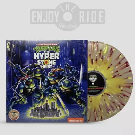 Konami Kukeiha Club - Teenage Mutant Ninja Turtles: The Hyperstone Heist - Elokuvamusiikki LP - 2451 - 1