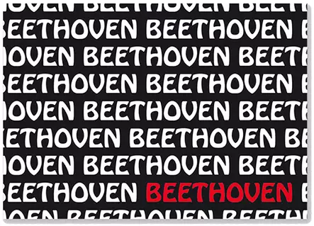 Kortti Beethoven - Musiikkiaiheiset Lahjatavarat - 1071 - 1