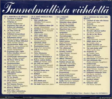 Tunnelmallista viihdettä– suosikkisäveliä soittimilla (4CD) - Pop & Rock CD - 2791 - 1