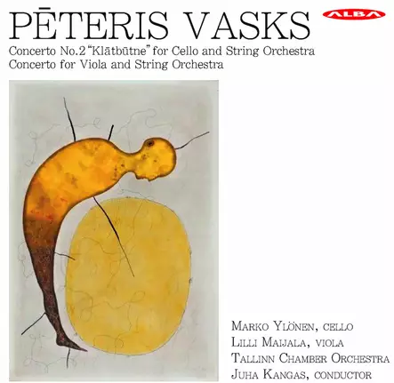 Vasks, Peteris / Ylönen, Marko / Maijala, Lilli / Tallin Chamber Orchestra / Kangas, Juha : Concerto No. 2 "Kl?tb?tne" for Cello and String Orchestra - Klassinen CD - 341 - 1