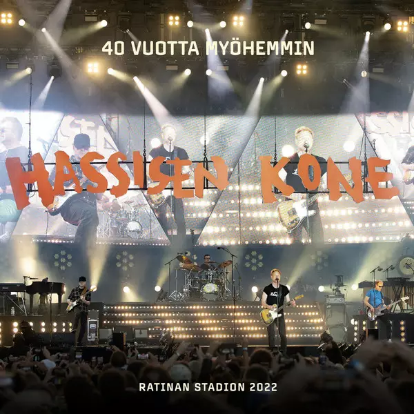 Hassisen Kone: 40 vuotta myöhemmin - Ratinan Stadion 2022 (3 LP) - Pop & Rock LP - 2522 - 1