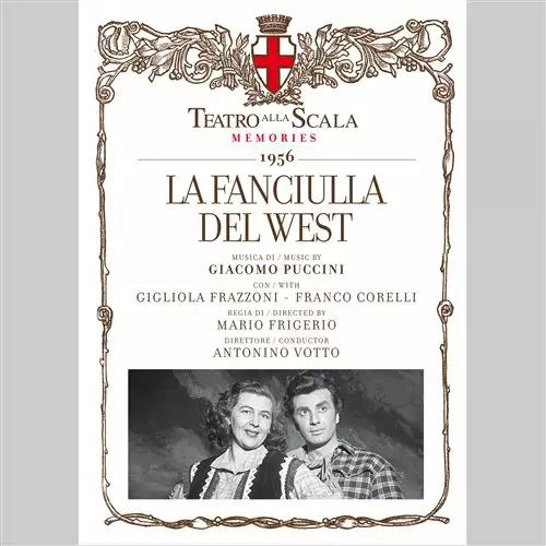 Puccini, Giacomo - Fanciulla del West (La) - Corelli, Franco - Klassinen CD - 782 - 1