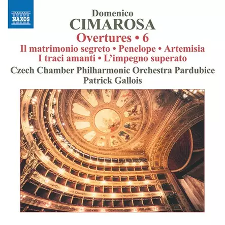 Cimarosa, Domenico - Overtures, Vol. 6 - Gallois, Patrick - Classical CD - 552 - 1