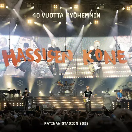 Hassisen Kone: 40 vuotta myöhemmin - Ratinan Stadion 2022 (3 LP) - Pop & Rock LP - 2522 - 1