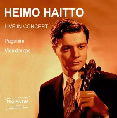 Heimo Haitto / Live in Concert // Niccolò Paganini - Classical CD - 1622 - 1