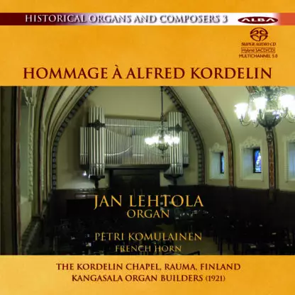 Lehtola, Jan / Komulainen, Petri : Hommage a Alfred Kordelin - Classical CD - 1722 - 1