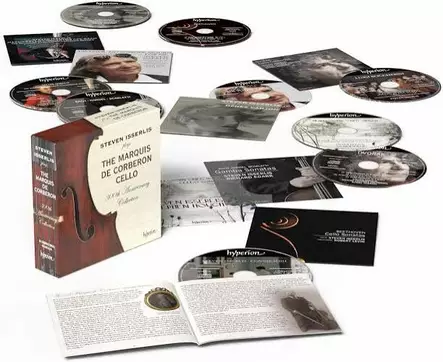 Steven Isserlis plays The Marquis de Corberon Cello (10 x CD BOKSI) - Klassinen CD - 2912 - 1
