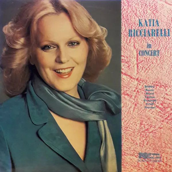 Katia Ricciarelli – In Concert – KÄYTETTY LP - Käytetyt - 2533 - 1