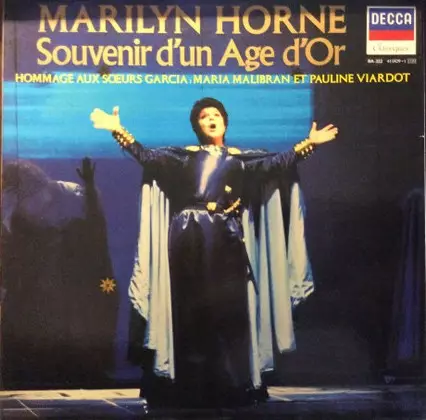 Marilyn Horne: Souvenir D'Un Age D'Or (Seconhand LP- vinyl) - Classical vinyl LP - 2003 - 1