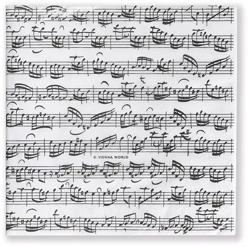 Servetti nuotit iso - Musiikkiaiheiset Lahjatavarat - 1093 - 1