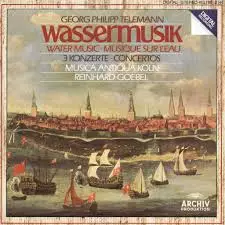 Georg Philipp Telemann: Water Music (SECOND-HAND LP) - Käytetyt - 2223 - 1