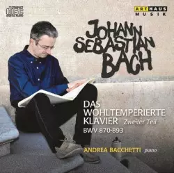 Johann Sebastian Bach / Andrea Bacchetti: Das Wohltemperierte Klavier - Classical CD - 663 - 1