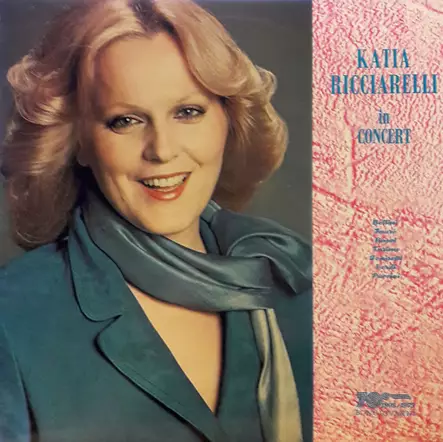 Katia Ricciarelli – In Concert – KÄYTETTY LP - Käytetyt - 2533 - 1