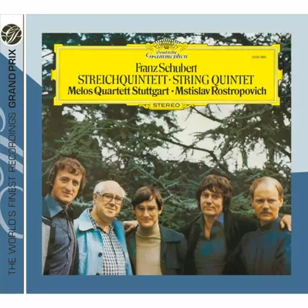 Melos Quartett, Mstislav Rostropovich - Franz Schubert: String Quintet D 956 - Classical - 2673 - 1