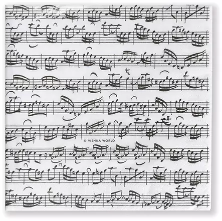 Servetti nuotit iso - Music-themed gift items - 1093 - 1