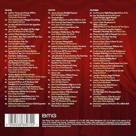 The Music of Andrew Lloyd Webber - The Ultimate Collection (KÄYTETTY 3 x CD) - Maailmanmusiikki CD - 2583 - 1