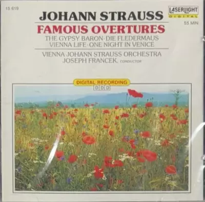 Johann Strauss: Famous Overtures (KÄYTETTY CD) - Käytetyt - 2374 - 1