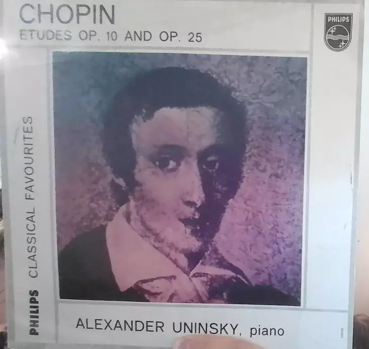 Chopin*, Alexander Uninsky – Etüden Op. 10 Und Op. 25 KÄYTETTY LP - Käytetyt - 2514 - 1