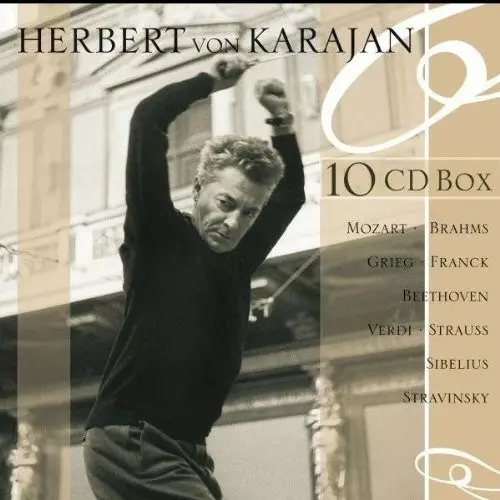 Herbert von Karajan: 10 CD BOKSI (KÄYTETTY) - Käytetyt - 2074 - 1
