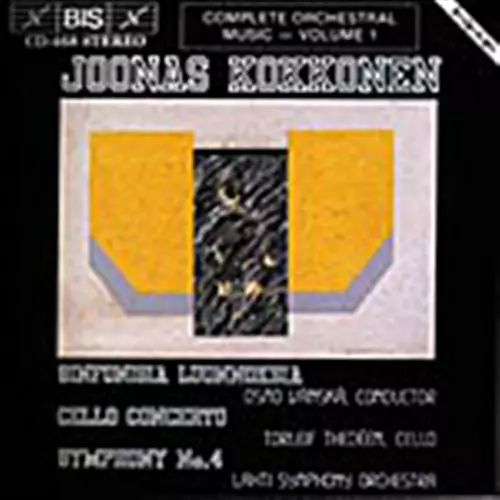 Kokkonen, Joonas - Symphonic Sketches / Cello Concerto / Symphony No 4 - Classical CD - 564 - 1