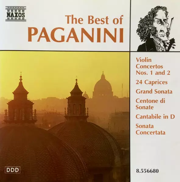 Ilya Kaler – Niccolò Paganini: The Best of Paganini (Käytetty CD) - Käytetyt - 2974 - 1