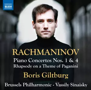 Rachmaninoff, Sergei - Piano Concertos Nos. 1 & 4; Rhapsody on a Theme of Paganini - Giltburg, Boris - Klassinen CD - 544 - 1