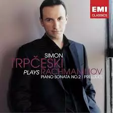 Simon Trpceski plays Rachmaninov: Piano sonaatti no.2, Preludit (KÄYTETTY CD) - Käytetyt - 2214 - 1