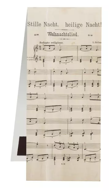 Kirjanmerkki magneetilla, Jouluyö - Musiikkiaiheiset Lahjatavarat - 2794 - 1
