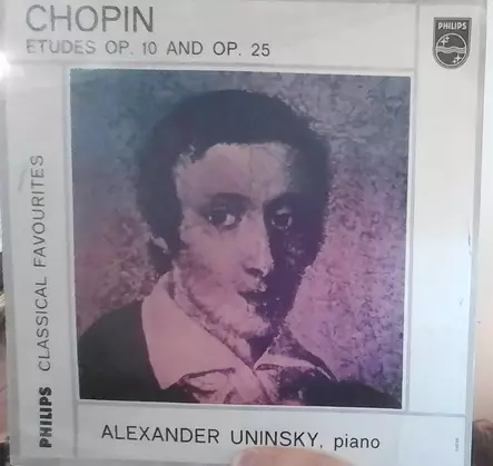 Chopin*, Alexander Uninsky – Etüden Op. 10 Und Op. 25 KÄYTETTY LP - Käytetyt - 2514 - 1