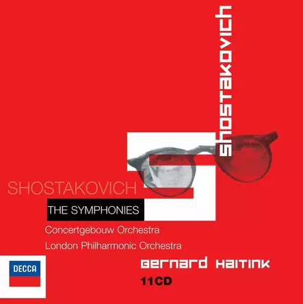Concertgebouw Ochestra, London Philharmonic Orchestra, Bernard Haitink - Dmitri Shostakovich: The Symphonies (SECOND-HAND 11 CD BOX) - Classical - 2644 - 1