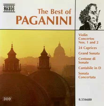 Ilya Kaler – Niccolò Paganini: The Best of Paganini (Käytetty CD) - Käytetyt - 2974 - 1