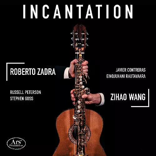 Incantation - Works for Guitar & Saxophone - Duo Wang-Zadra - Classical CD - 535 - 1