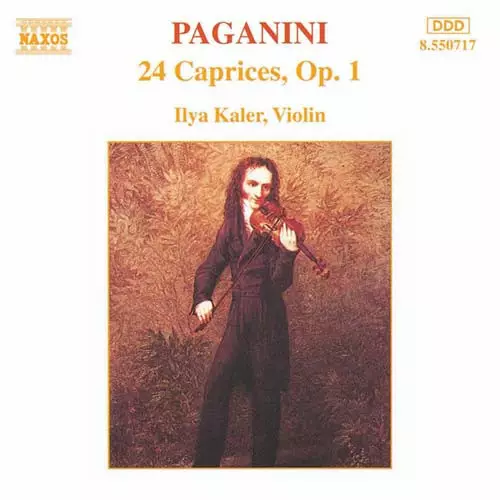 Ilya Kaler – Niccolò Paganini: 24 Caprices, Op. 1 (Käytetty CD) - Käytetyt - 2975 - 1