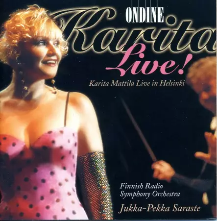 Karita Mattila – Karita Live! (Karita Mattila Live In Helsinki) - Käytetyt - 2145 - 1