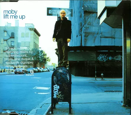 Moby – Lift Me Up KÄYTETTY CD - Käytetyt - 2535 - 1