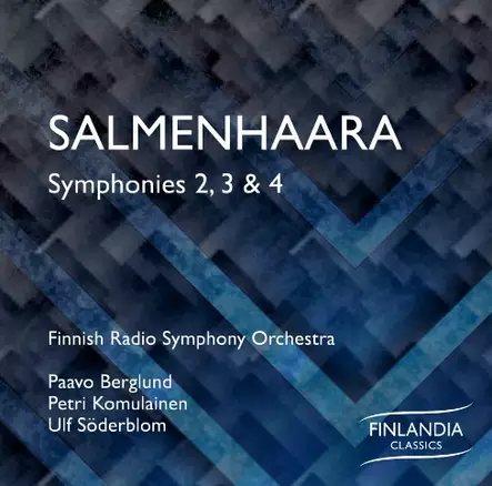 Salmenhaara: Symphonies 2, 3 & 4 - Klassinen CD - 1615 - 1