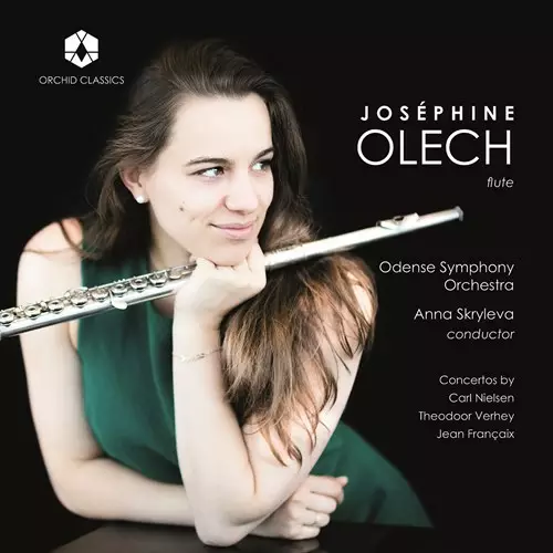 Francaix, Jean - Nielsen, Verhey & Francaix: Flute Concertos - Olech, Josephine - Classical CD - 836 - 1