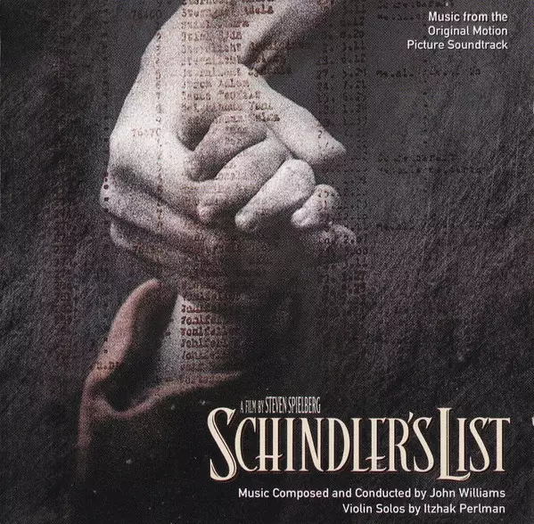 John Williams – Schindler's List (Original Motion Picture Soundtrack) – KÄYTETTY CD - Elokuvamusiikki - 2546 - 1