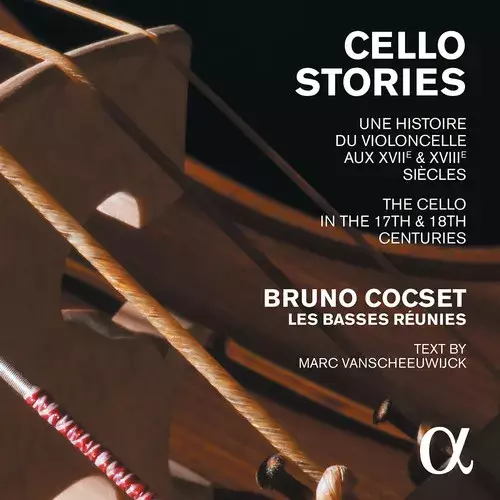 Marc Vanscheeuwijck, Bruno Cocset, Les Basses Réunies: Cello Stories (KÄYTETTY KIRJA + 5 x CD) - Klassinen - 2136 - 1