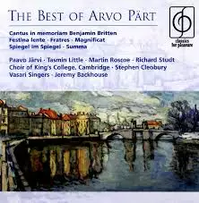 The Best of Arvo Pärt - Arvo Pärtin parhaat - Klassinen CD - 2916 - 1