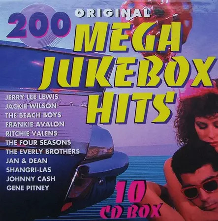 200 Original Mega Jukebox Hits (SECOND-HAND 10 CD BOX) - Pop & Rock CD - 2646 - 1