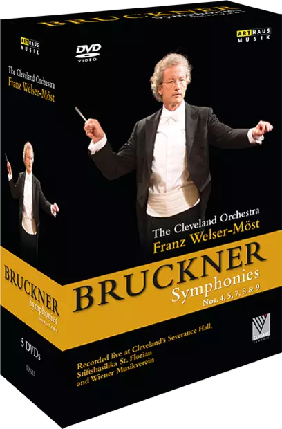 Bruckner: Symphonies No. 4, 5, 7, 8 & 9 - Klassinen DVD - 466 - 1
